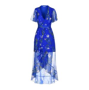 Guess dámské modré zavinovací šaty - XS (P79E)